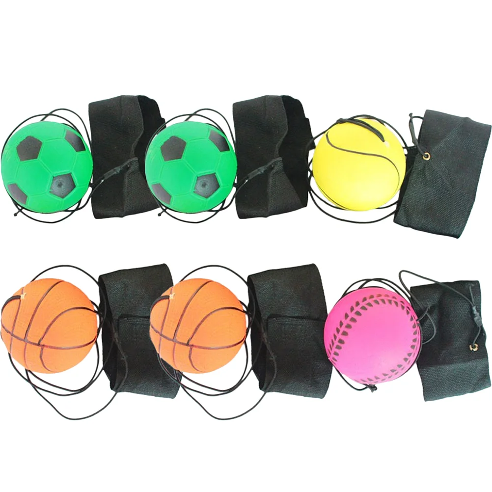 

Wrist String Return Sportsstrap Rubber Bouncytoyrebounding Baseball Tennis Basketball Returning A Softball Kids Toys Elastic
