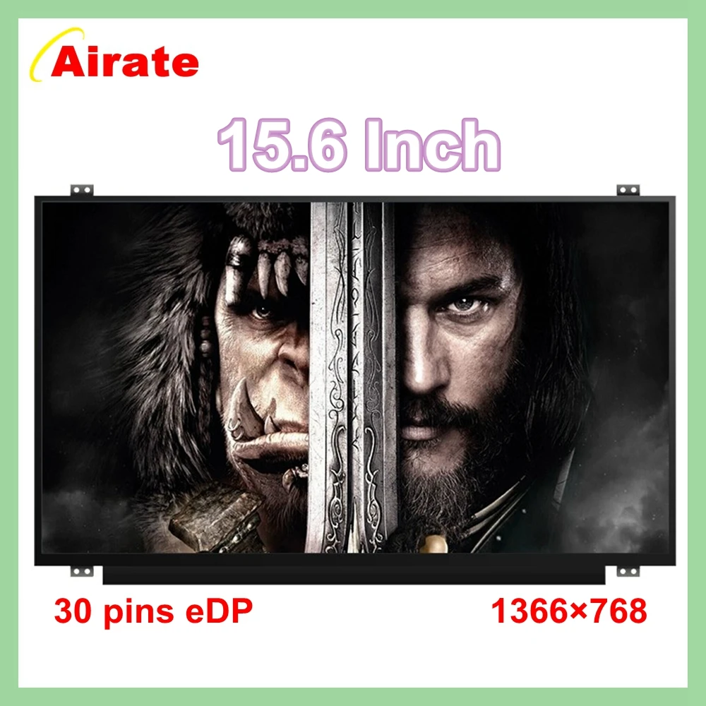 15 6-дюймовый NT156WHM-N12 V8.0 6 WXGA HD ЖК-экран для ноутбука 1366X768 светодиодный 30-контактный