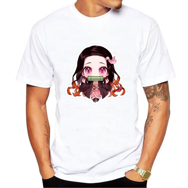 

Ghost Slayer ShanYi Japanese Anime Tshirt Men Harajuku Summer Short Sleeve Casual Fashion Men's t-shirt Unisex T-Shirt Tees