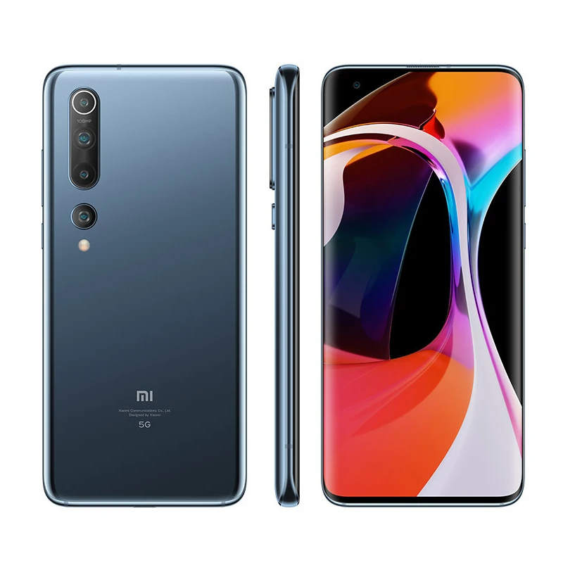 Xiaomi 10 Smartphone Snapdragon 865 MI 10 100MP Camera 4780mAh Battery MultiLink Global Version MIUI 11 5G