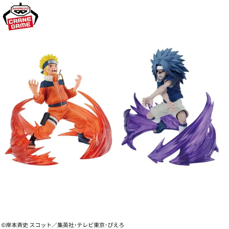 Фото В наличии: Оригинальная фигурка Banpresto Naruto 72 Series VS Uzumaki Naruto Uchiha Sasuke, модель аниме-персонажа, игрушка №5