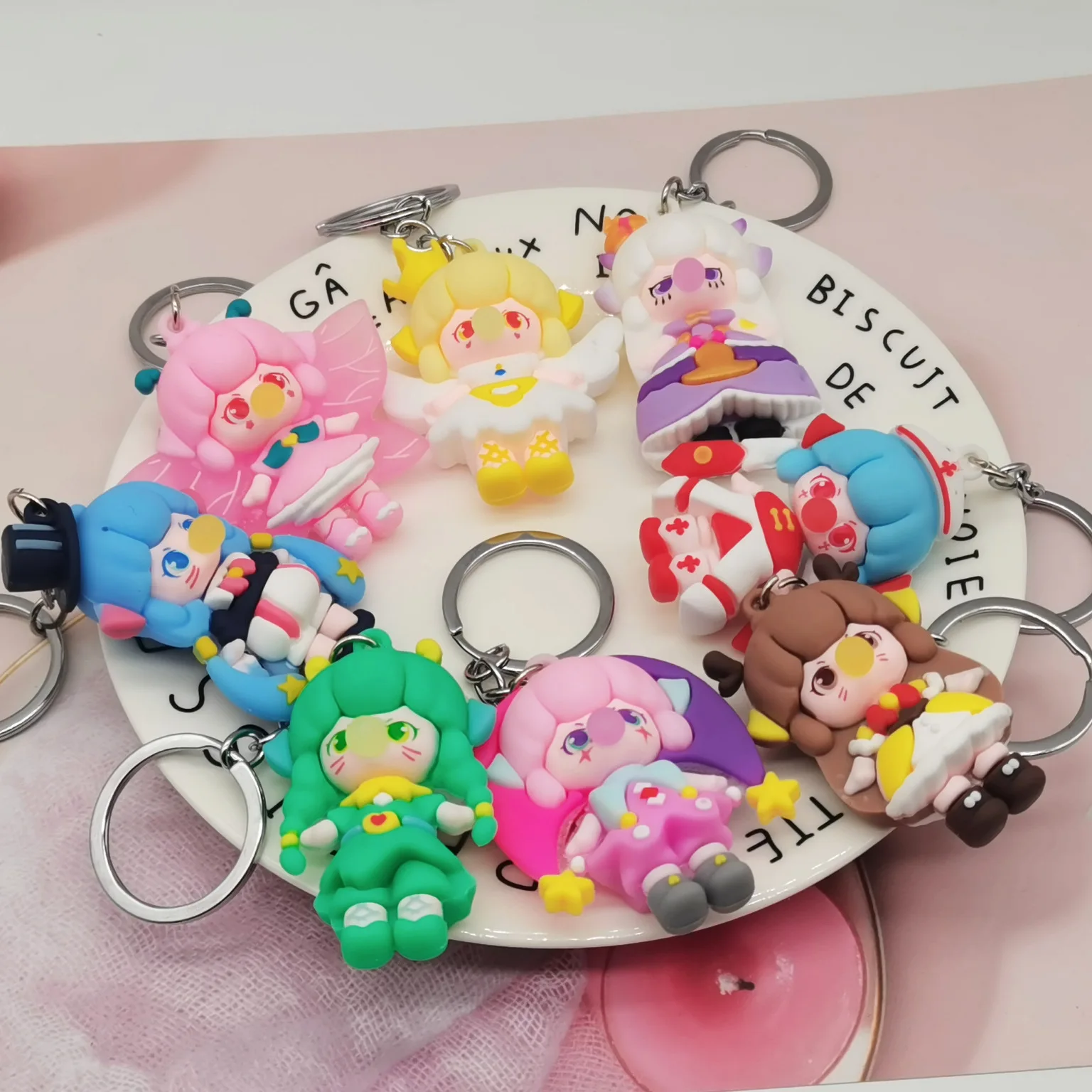 Слепая коробка серия кукол-эльфов на брелке-подвеске принцессы для девочек для сумки оптом.