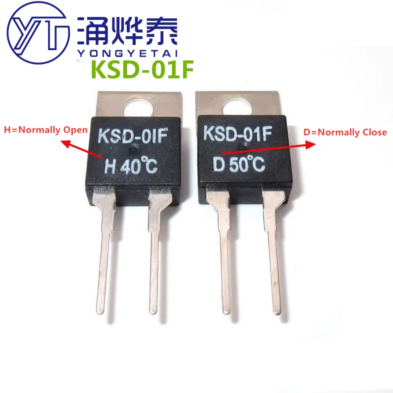 

Переключатель контроля температуры KSD-01F