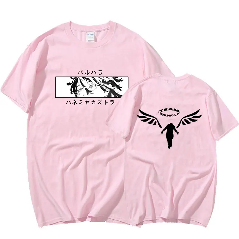 Футболка унисекс оверсайз с рисунком из аниме Мстители Токио | Мужская одежда