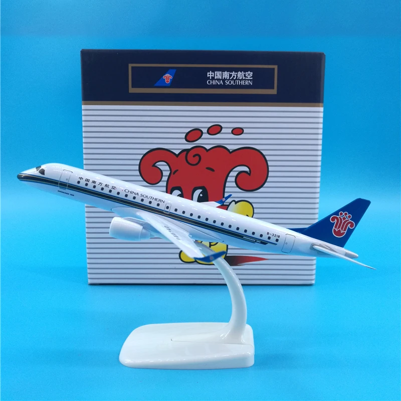 

20cm Diecast China Southern Airlines E190 Alloy Aircraft Model Ornament Souvenir Collection Display Decoration Gift