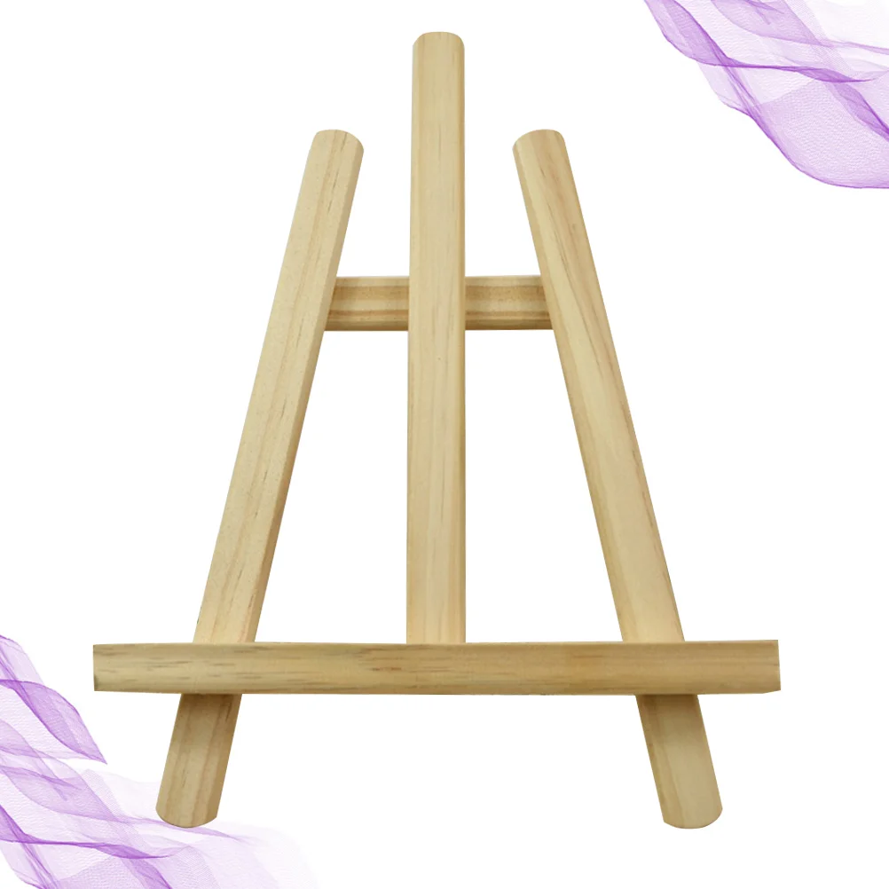 

Easel Stand Tabletop Display Mini Wooden Frame Table Wood Bracket Desktop Easels Photo Drawing Business Painting Desk Miniature