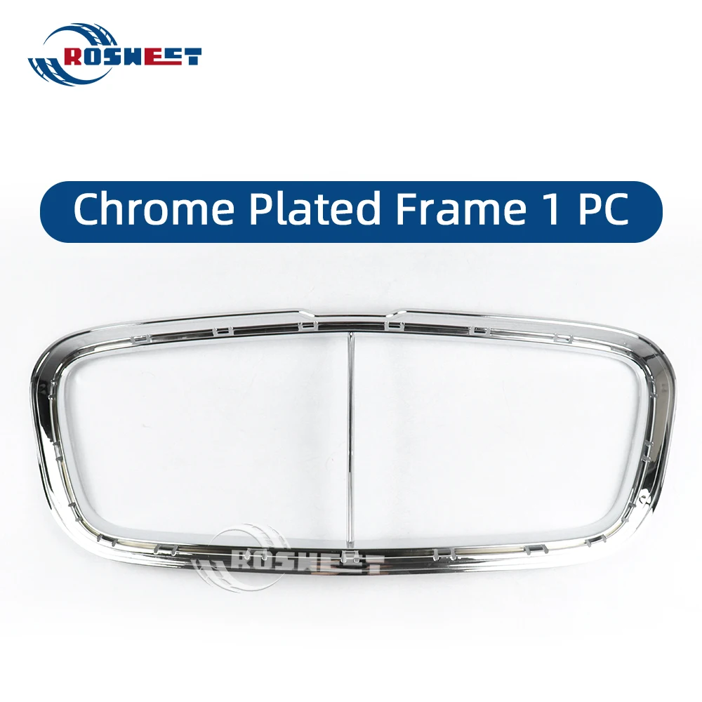 

Хромированные автомобильные гоночные грили ROSWEEET для Bentley Continental GT/GTC Flying Spur 2004, 2005, 2006, 2007, 2008, год гриль или рамка