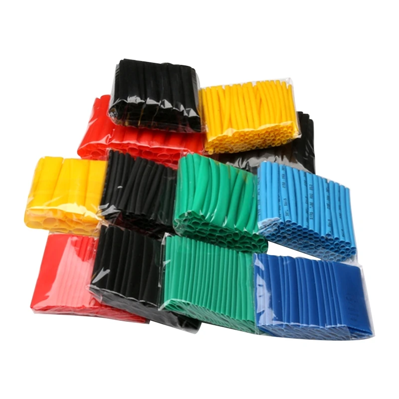 

530 Pieces Electric Insulation Heat-Shrink Tube Wire Shrink Wraps Assortment Kit Eco-Friendly Material Easy to Use