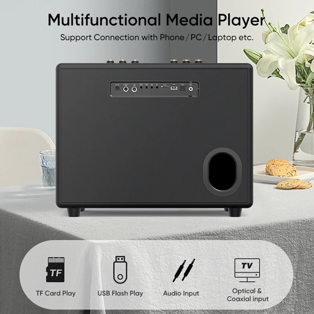 Вечерние портативный динамик Bluetooth 150 Вт 10000 мАч Высококачественный аккумулятор с