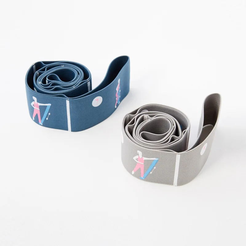 

Polyester yarn + latex silk Multi-tasking and paragraph elastic band Yoga elastic belt/Resistance Bands Fitness resistance bands