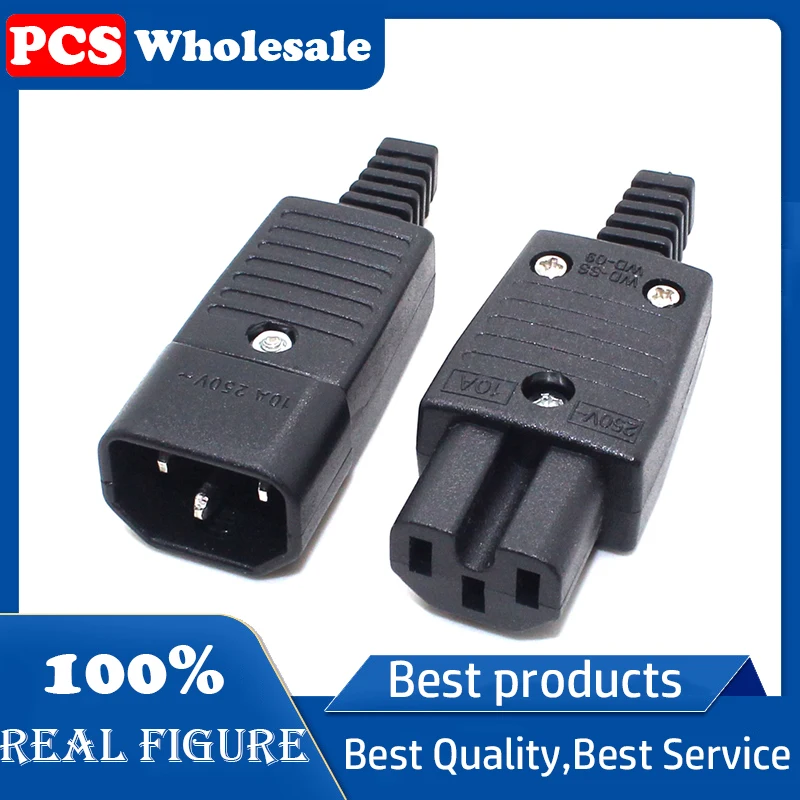 Проводная розетка IEC320 C14 C15 AC PDU/Φ, монтажная электрическая панельная розетка, розетка переменного тока 250 в 10 А