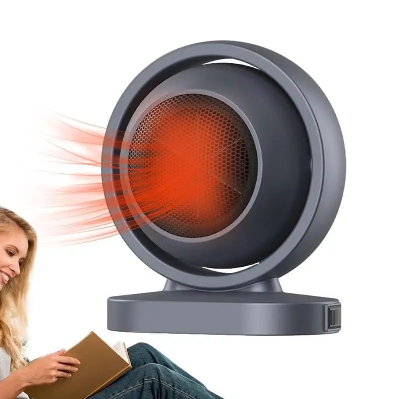 

380W Mute Ceramic Electric Heater Portable Desktop Fan Heater Heating Warm Air Blower Mini Radiator Home Office Warmer Machine