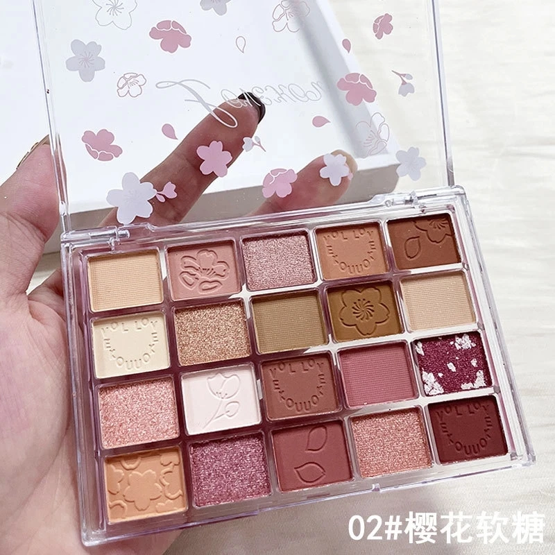 

24H Shipping Palette Pearly Eyeshadow Glitter Earth Color Eyeshadows Shiny Eye Shadow Pallet Makeup Pigmentos Para Ojos Cosmetic