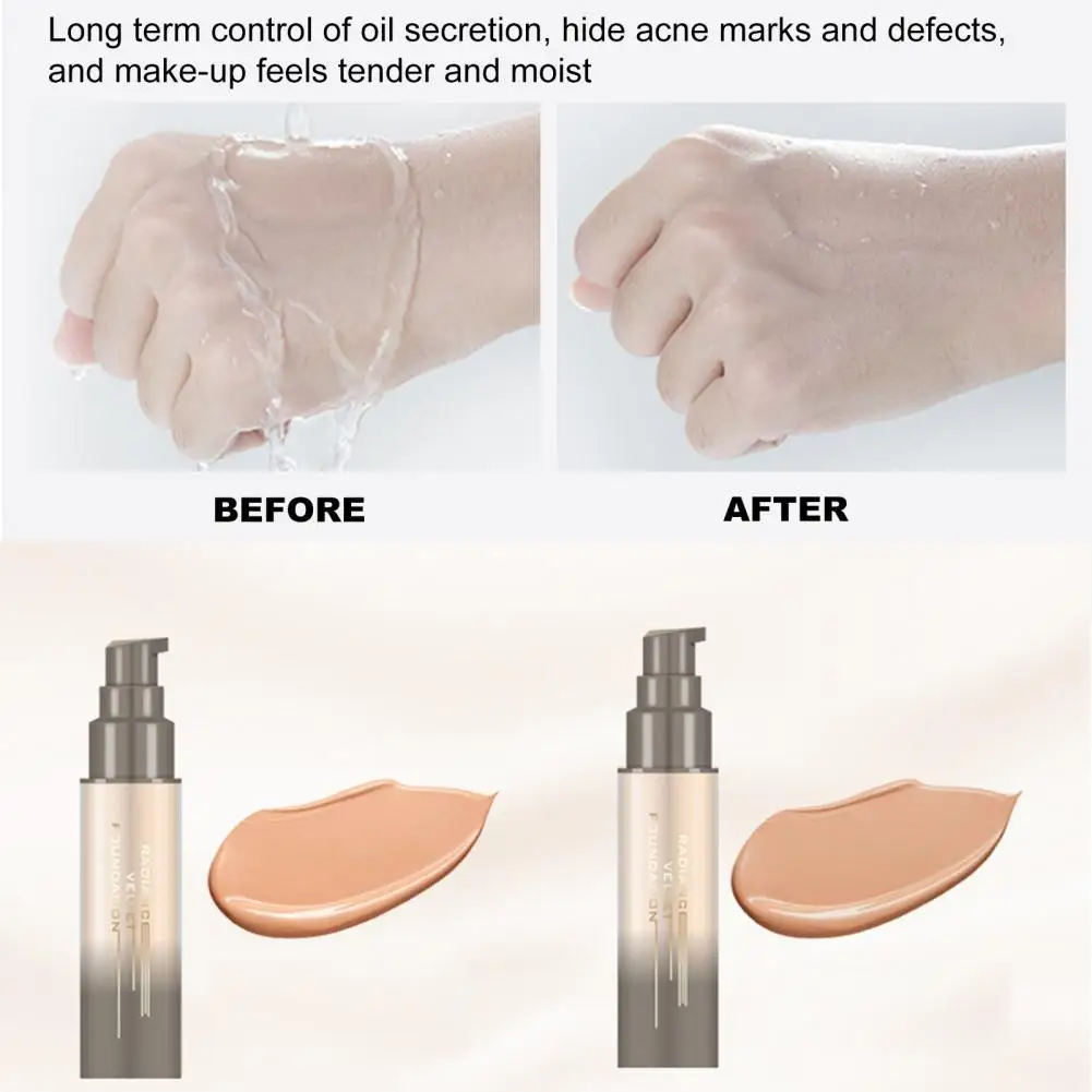 

Conceal Face Blemish Avoid Water Loss Foundation Moist Whitening Milk Concealer for Adult