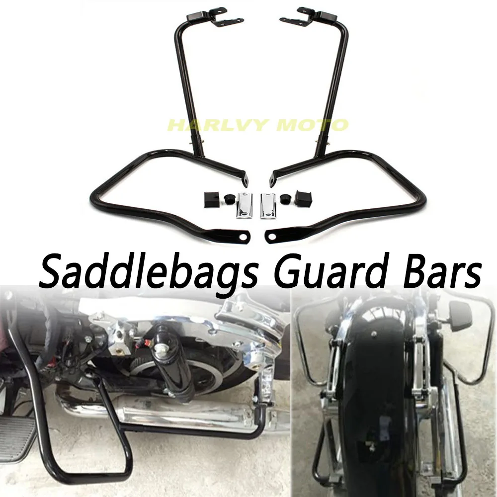 

Для Touring Road King Electra Glide Ultra 2014-2018 Saddlebag защитная скоба Bar Set