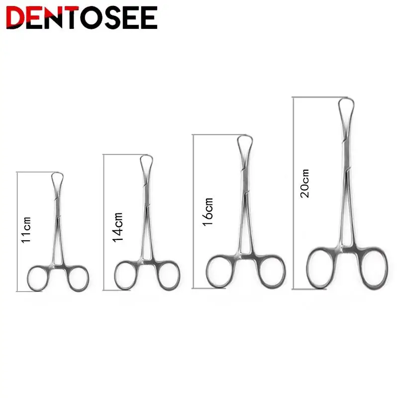 

Dental Cloth Towel Forceps Scarf Tweezers Micro Surgical Appliance for Clamp Cloth Towel Stainless Steel Instruments Tool