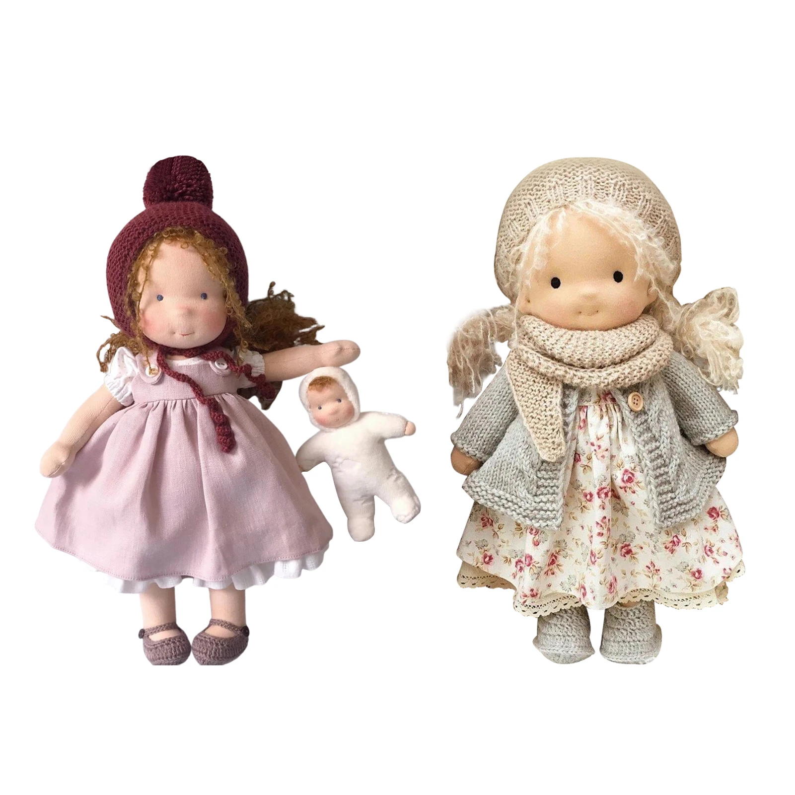

Waldorfs Doll Waldorfs Astoria Handmade Doll Waldorfs Astoria Handmade Plush Doll Cartoon Cute Girl Dolls With Full Clothes Set