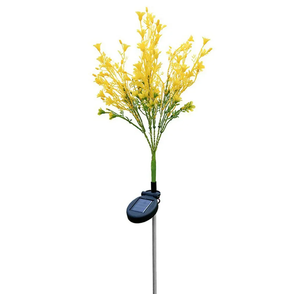 

LED Solar Light Rape Blossoms Waterproof Outdoor Lamp For Home Landscape Path Lawn Garden Outdoor Decoration