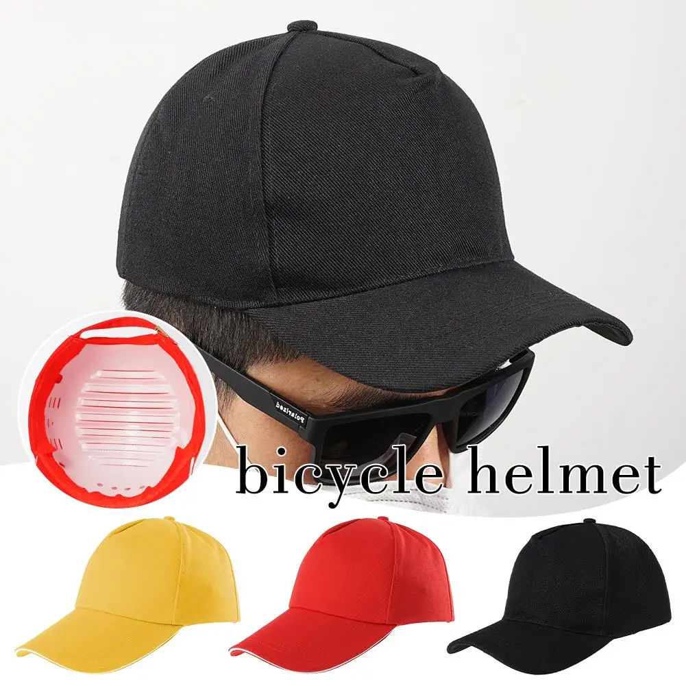 

Summer Light Safety Helmet Breathable Anti-collision Cap Short Baseball Hat Brim Hat Tongue Duck Work Portable U0F2