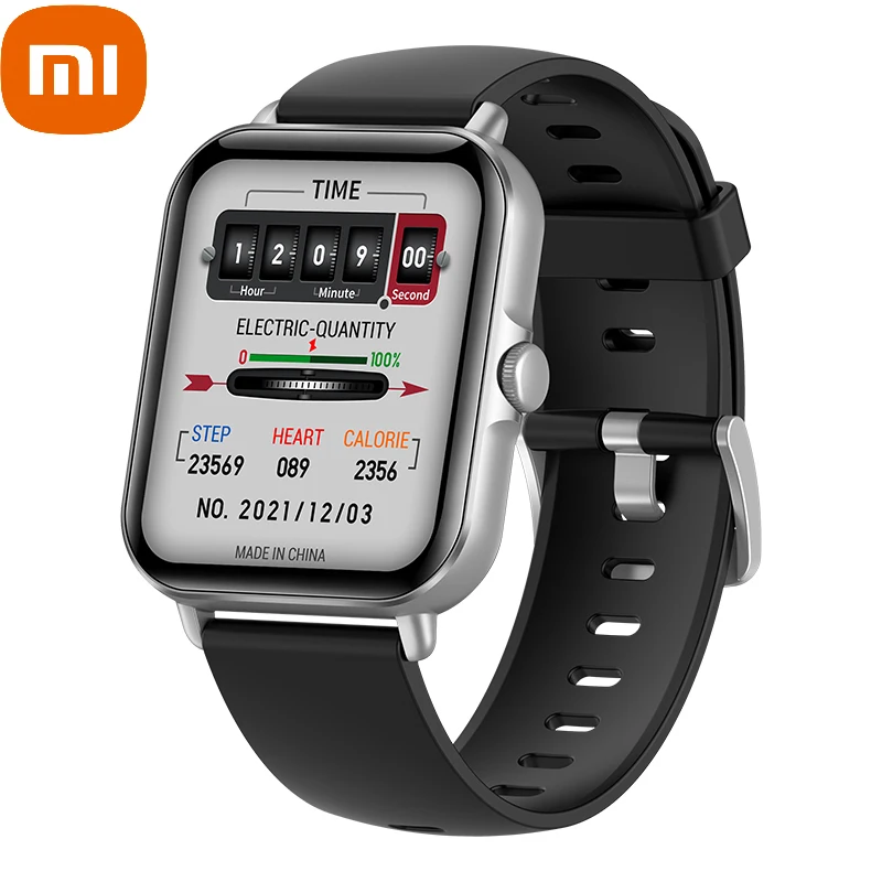

Смарт-часы XIAOMI с сенсорным циферблатом и фитнес-трекером
