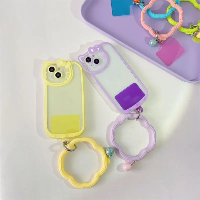 

Universal Soft Silicone Mobile Phone Hanging Ring Buckle Wave Ring Anti-fall Anti-loss Hand Carrying Hand Ring For IPhone