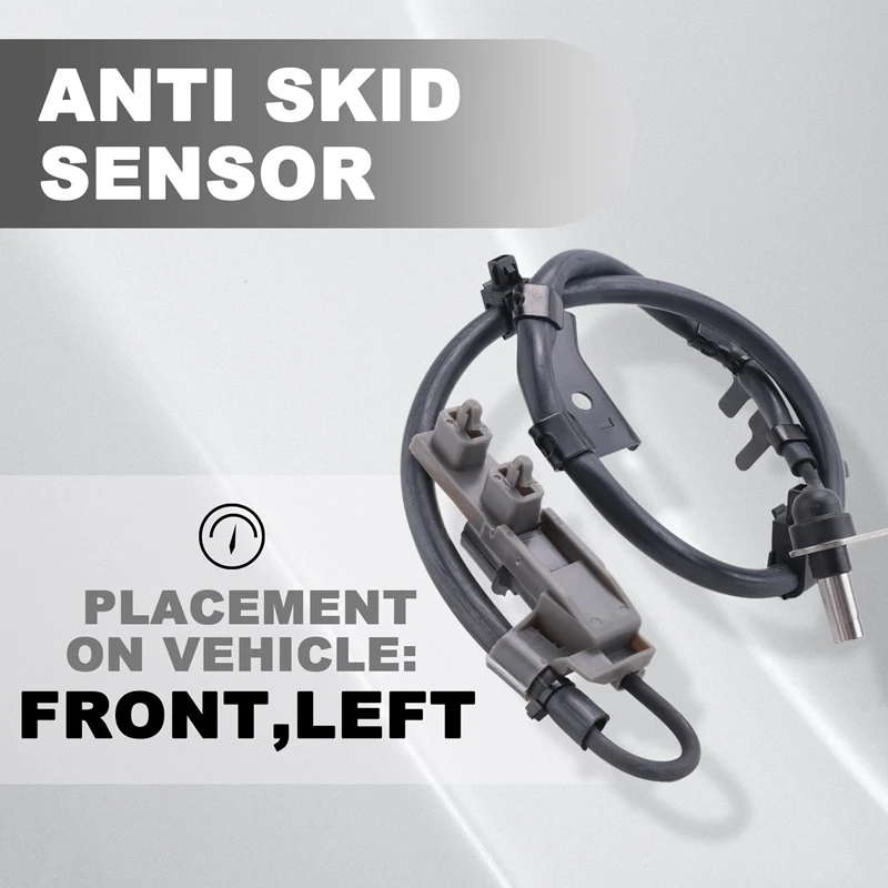 Новый передний левый датчик скорости ABS противоскользящий FL для Isuzu D-Max/Rodeo