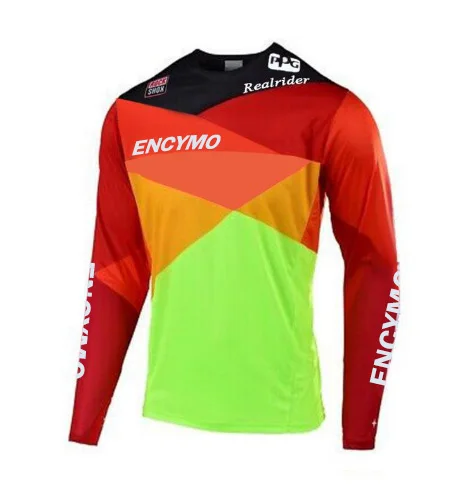 

NEW Motorcycles Downhill Jersey MTB Enduro Offroad larga Mountain Bike Motocross Jersey DH MTB T-Shirt ENCYMO