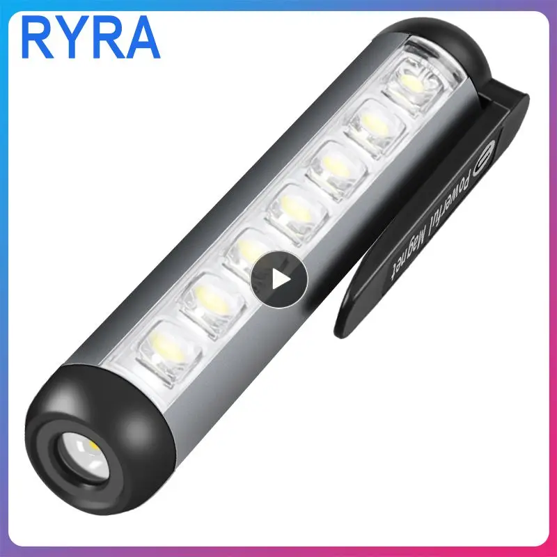 

Led Flashlight Power Bank Powerful Rechargeable Lamp Usb Charging Battery Flashlight Flashlight Camping Lantern