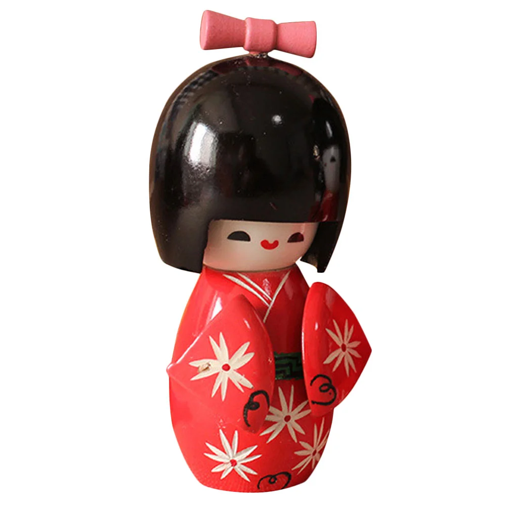 

Japanese Kokeshi Figurine Kawaiitraditional Crafts Japanese Kimono Girl Kimono Figurines Car Dashboard Decoration Girl Crafts