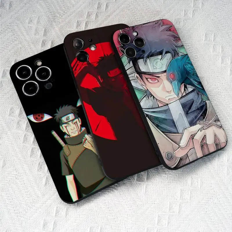 

Силиконовый черный чехол BanDai Uchiha Shisui для iPhone 13 12 11 Pro Max Mini Xs X Xr 7 8 6 6s Plus Se 2020