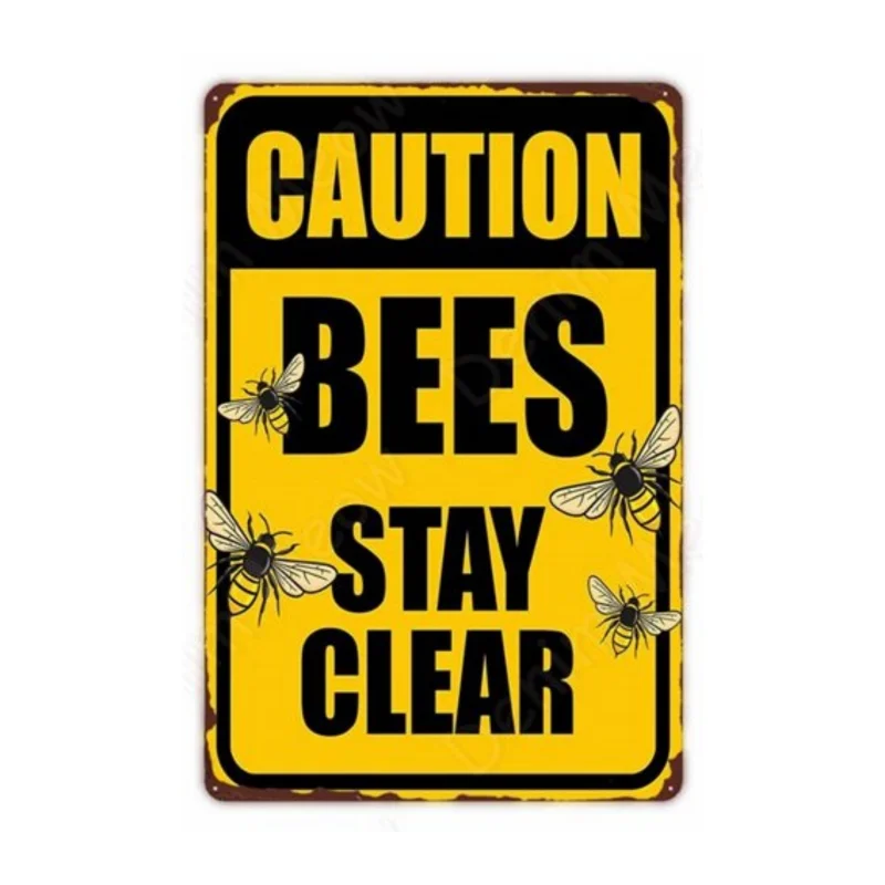 Юмористический ретро постер украшение дома с насекомыми настенное искусство