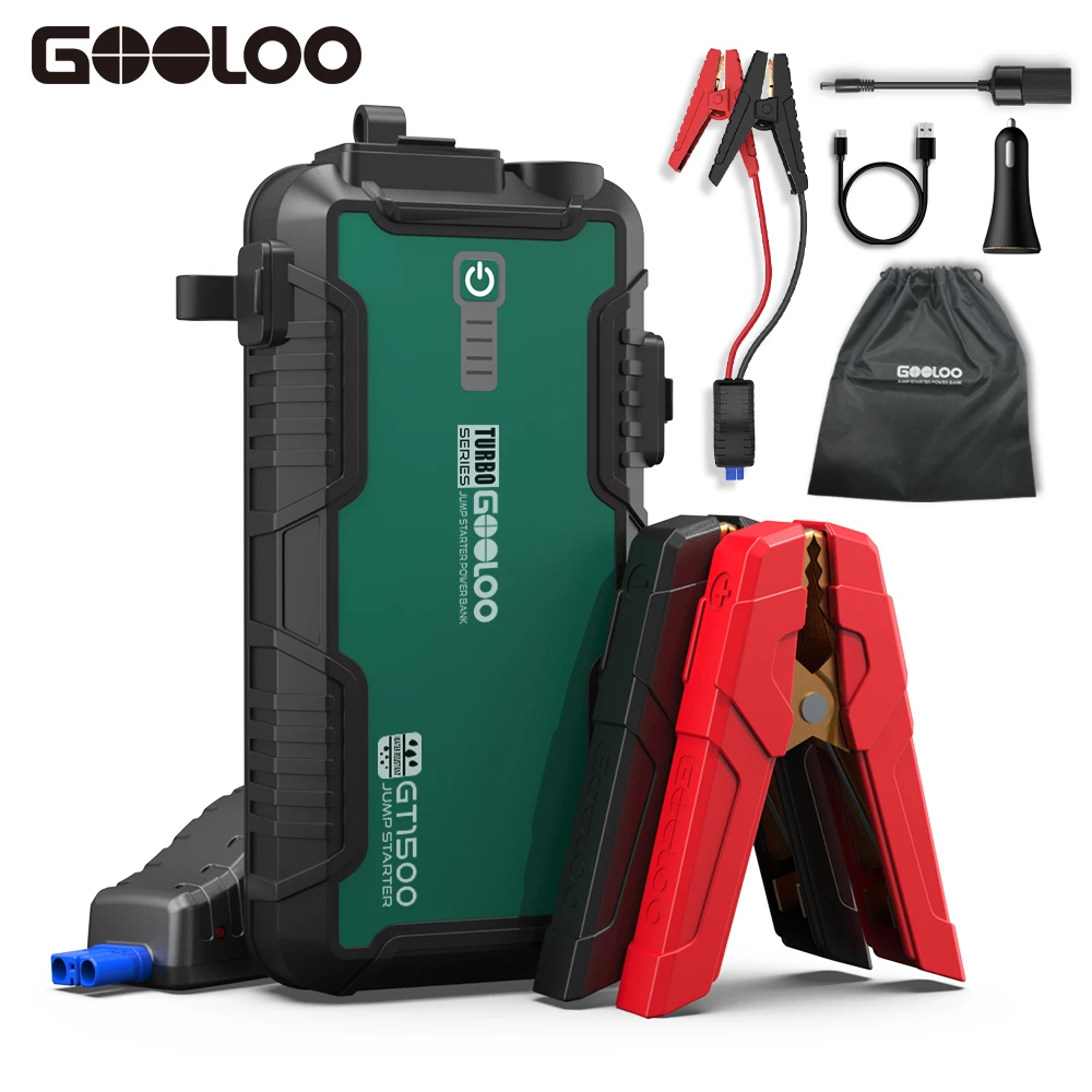 

Зарядное устройство GOOLOO для автомобиля, 15000 А, мАч