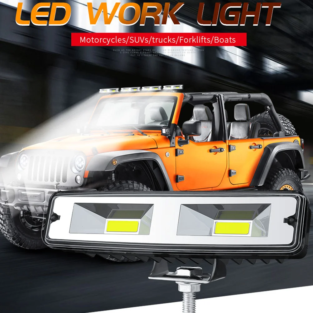 

1PC Automobile LED Working Light Multi-purpose Daytime Running Light Car Auxiliary Lamp Off-road Vehicle Accessories