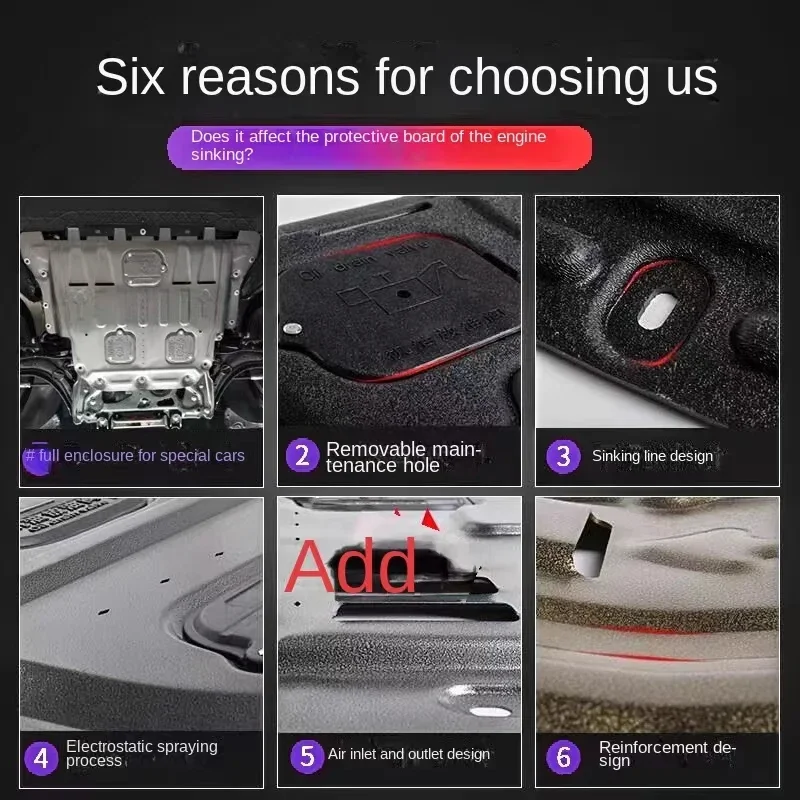 Для Altima Teana 2008-2017 Черная Пластина для защиты от брызг под двигателем щит крышка