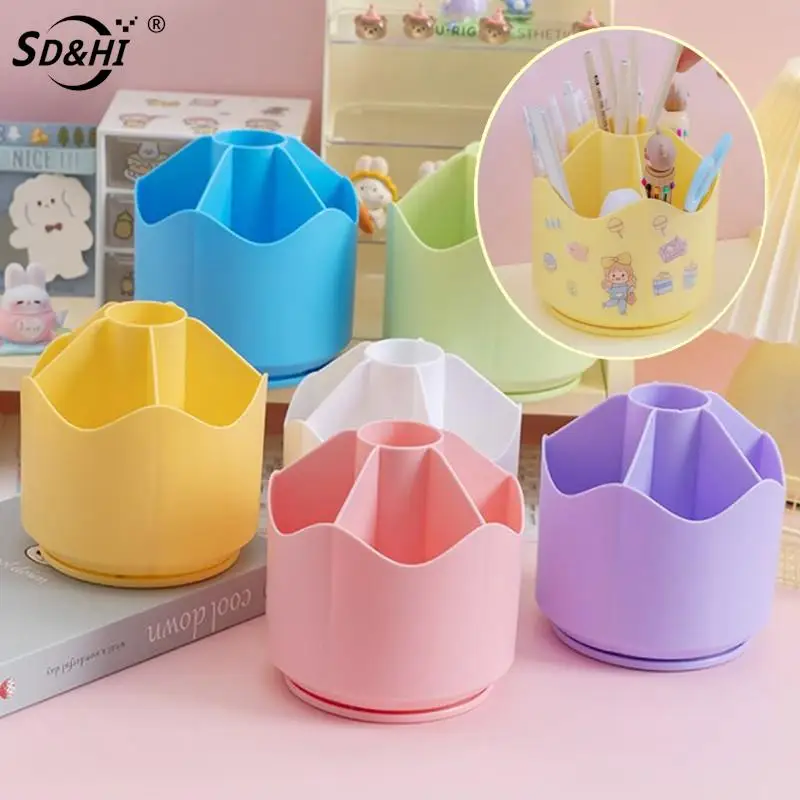 Pen Pot Desktop Organizer Pencil Cup Pot For Home Office