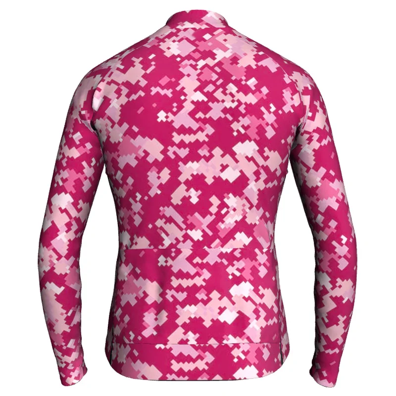 

Bicycle Long Sleeve Jacket, Cycling Top, Road MTB Wear, Motocross Clothing, Racer Sweater, Jersey, Camo Sport Shirt