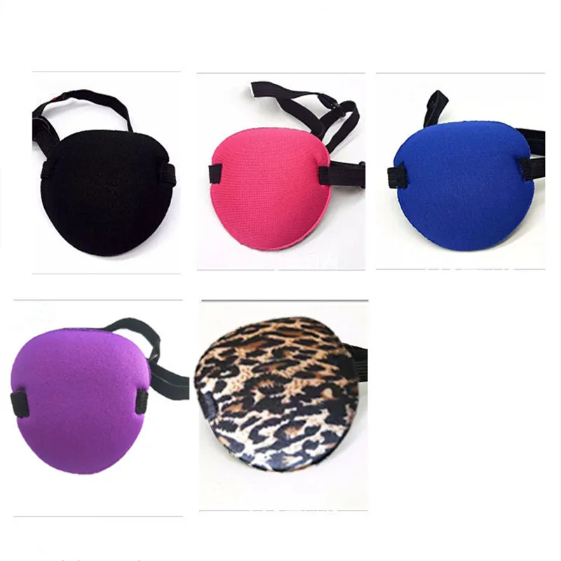 300p 3D Single Eye Mask Adult Children Amblyopia Blurred Astigmatism Training Silk Filling Medical Rehabilitation Supplies |