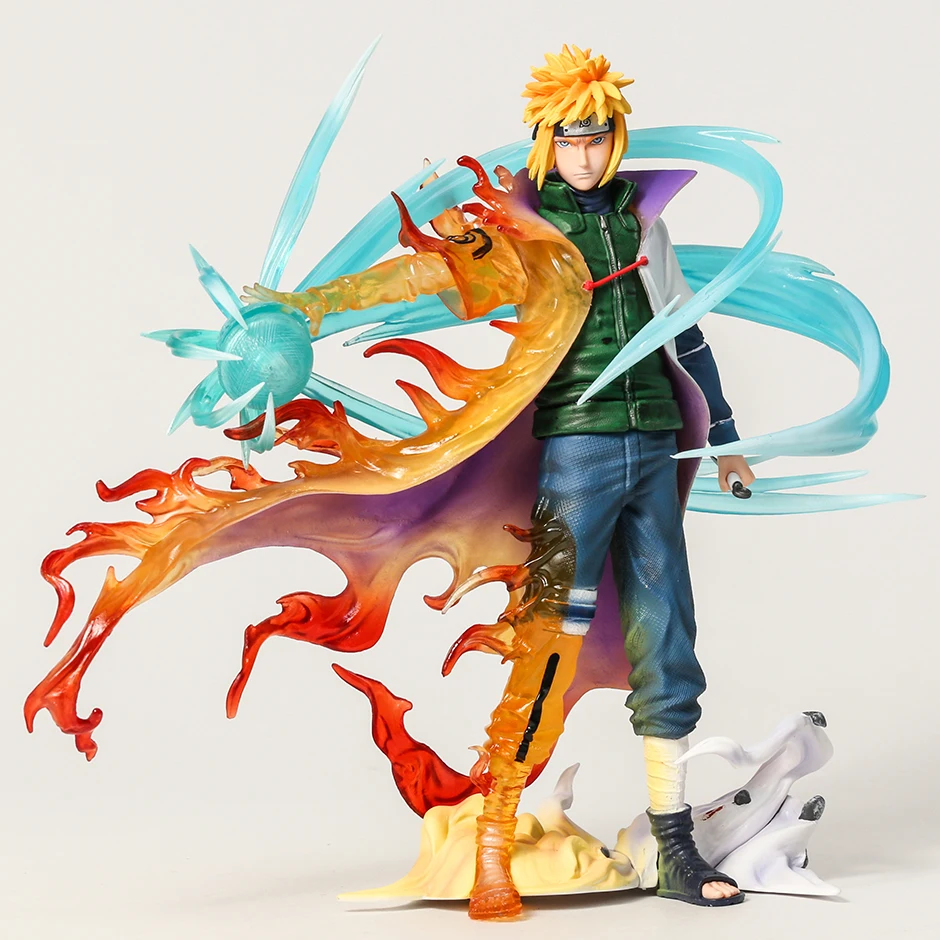 

Naruto Shippuden Namikaze Minato светильник Up, фигурка из ПВХ, коллекционная декоративная модель автомобиля, игрушка