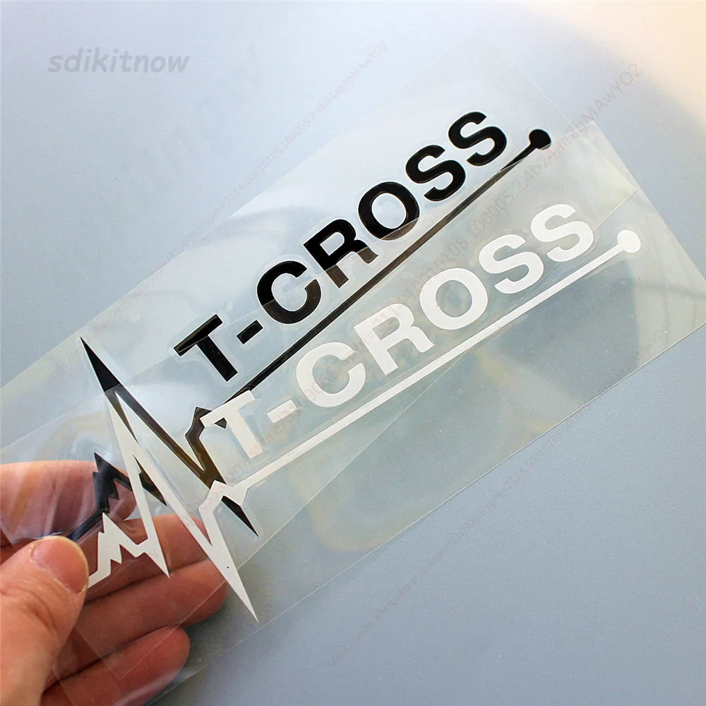 

2 шт./партия, автомобильные наклейки-сердечки для Volkswagen T-Cross T Cross 2022 2023 2024