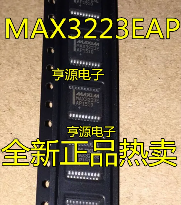 

free shipping MAX3223 MAX3223EAP SSOP-20 15pcs