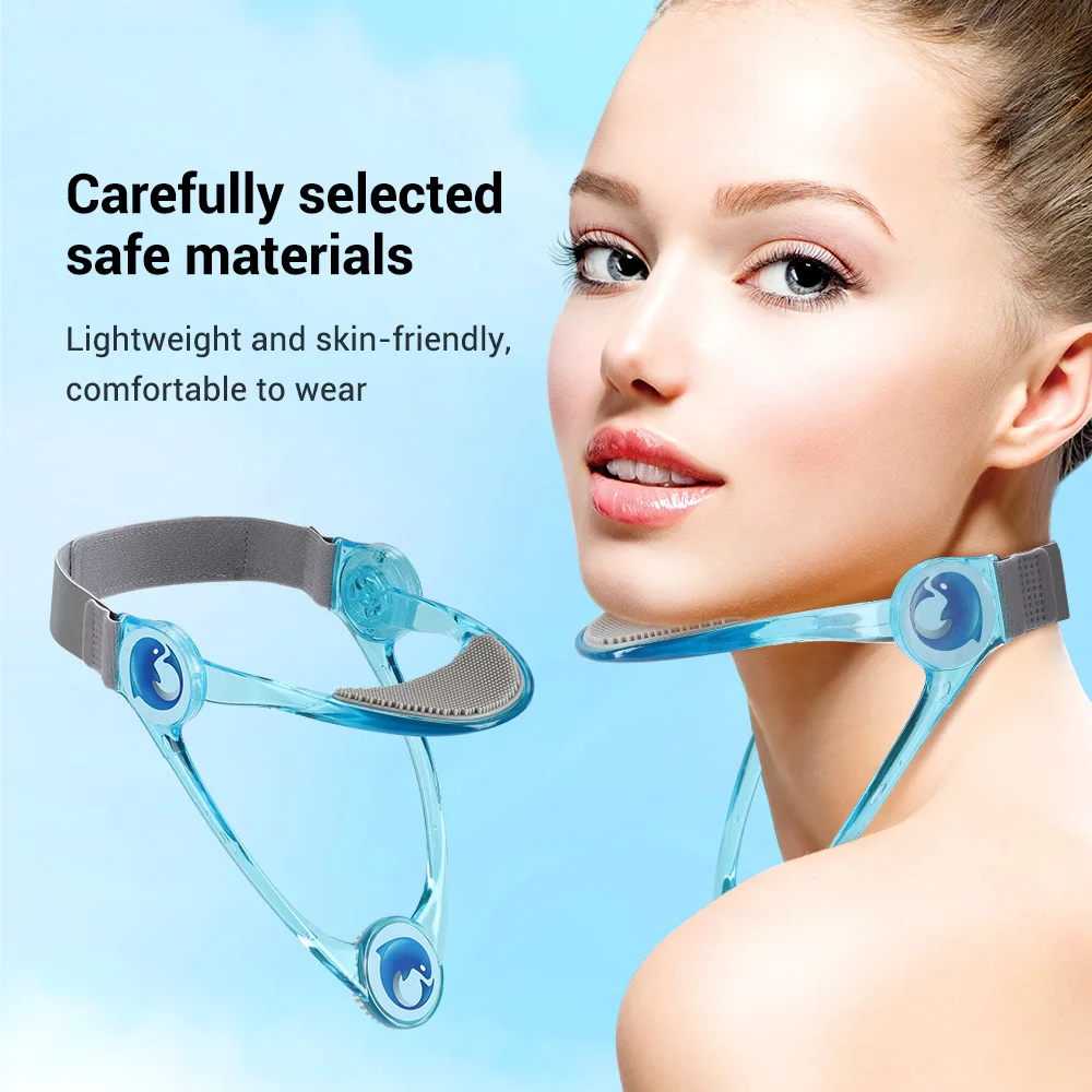 

Neck Brace Support Relaxer Cervical Chiropractic Traction Device Girth Adjustable for Pain Relief Cervical Spine Alignment Gift