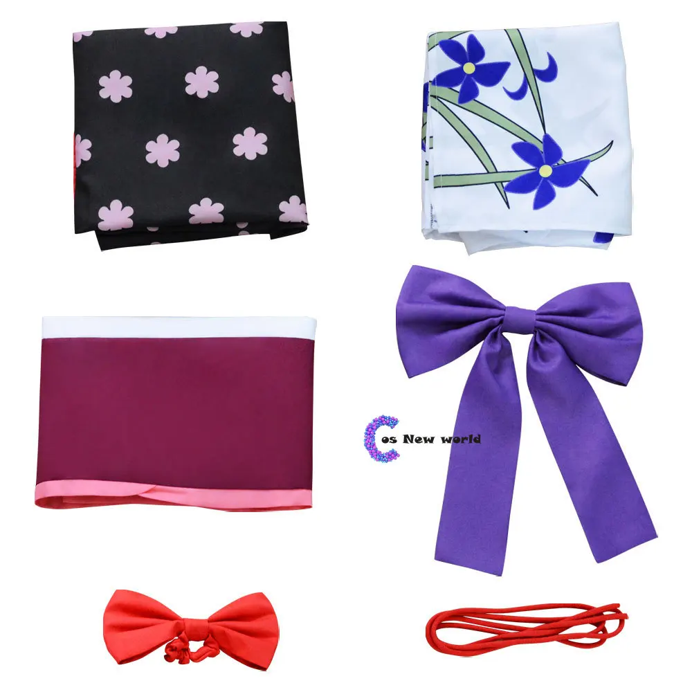 Японское кимоно для Хэллоуина с рисунком Нико |