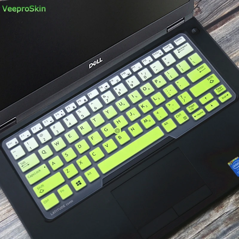 Силиконовый чехол для клавиатуры ноутбука Dell Latitude 7490 3340 E3340 5480 5490 E5490 E5491 E5450 E5470 E7450