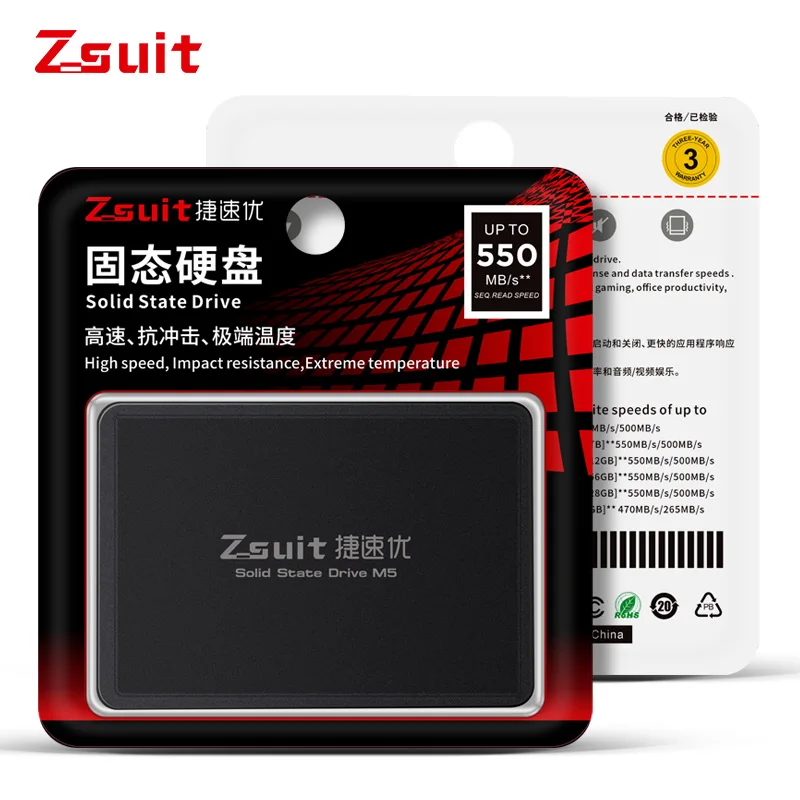 Твердотельный накопитель Z suit, твердотельный накопитель SATA 1 ТБ, 120 ГБ, 480 ГБ, 128 ГБ, 256 ГБ, 512 ГБ, 480 ГБ, жесткий диск, Внутренний твердотельный нак...