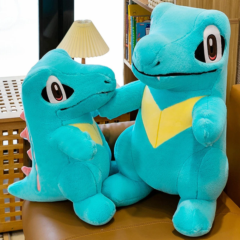 

Kawaii Pokemon Evolved Crocodile Alligator Cute Plush Doll Toy Cartoon Crocodile Doll Children's Birthday Gift Christmas Gift