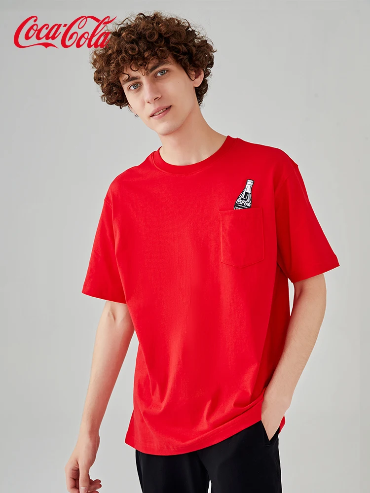 Официальная мужская летняя футболка с коротким рукавом и карманом | Мужская