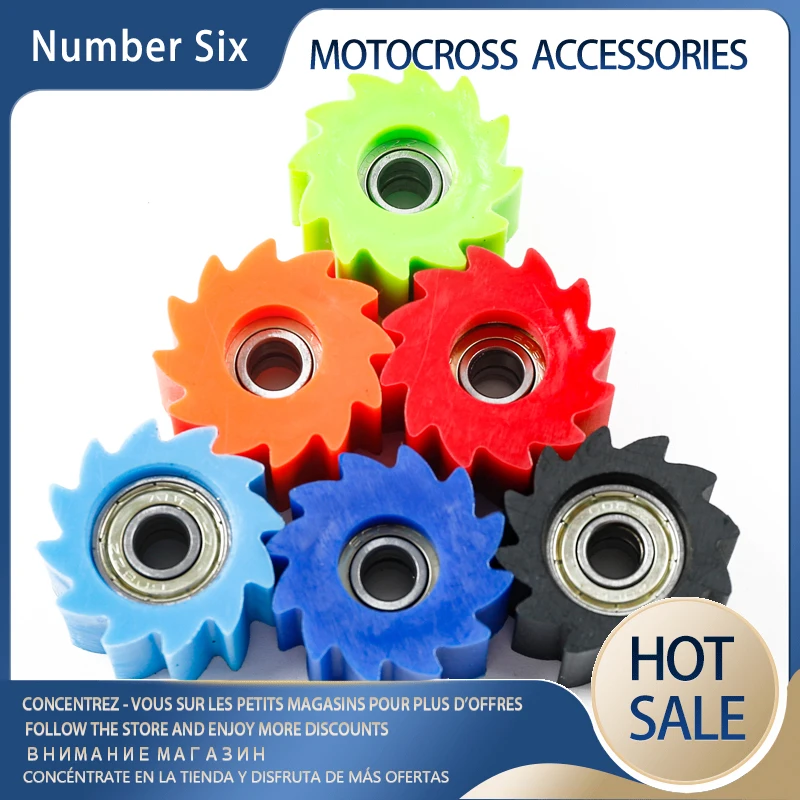 

High Quality Drive Chain Roller Motorcycle Tensioner Pulley Wheel Slider Guide For Motocross Dirt Pit Bike WRF TC Atv EXC SXF