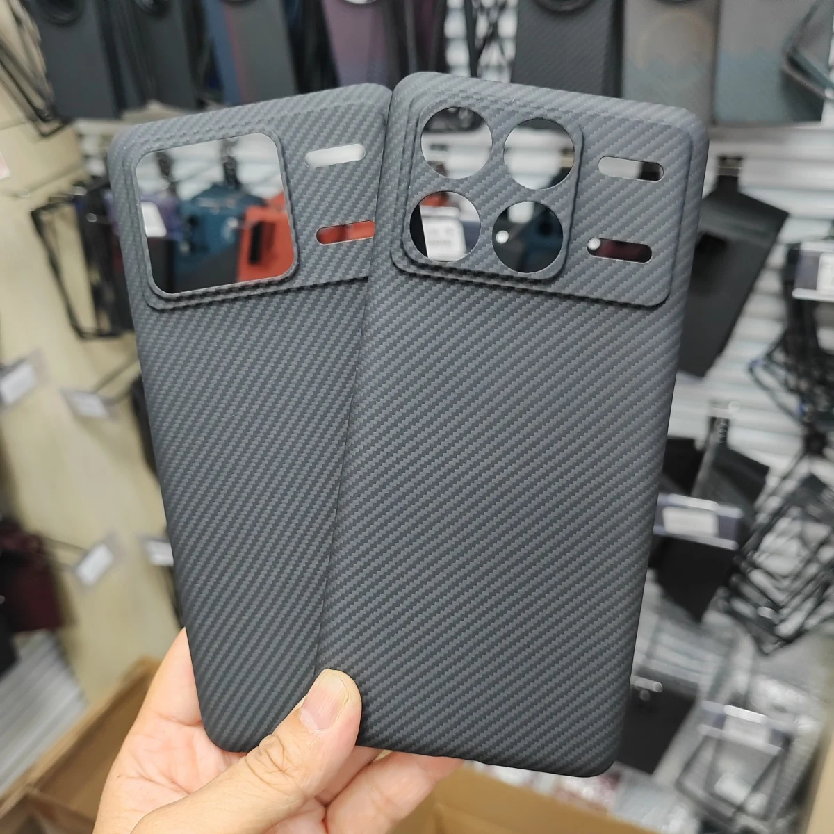 Чехол из углеродного волокна для телефона Redmi K70 и Pro Ультратонкий чехол