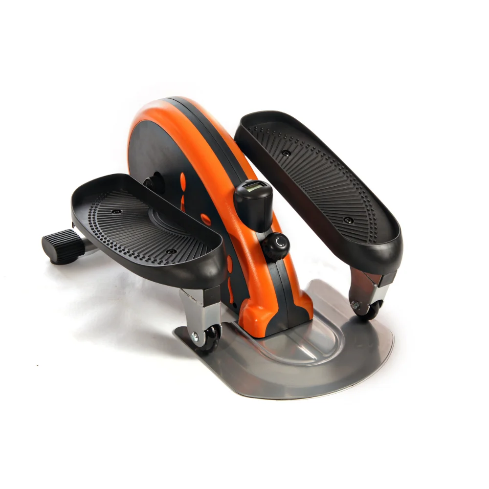 

InMotion E-1000 Mini Elliptical Trainer, Adjustable Tension Resistance, 250 lb. Weight Limit, Orange