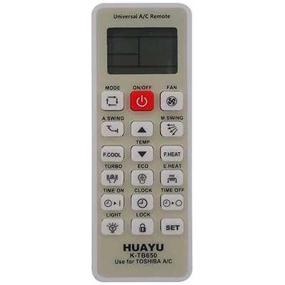 HUAYU KK K-TB650 TOSHIBA UNIVERSAL SMART AIR CONDITIONER REMOTE CONTROLLER | Электроника